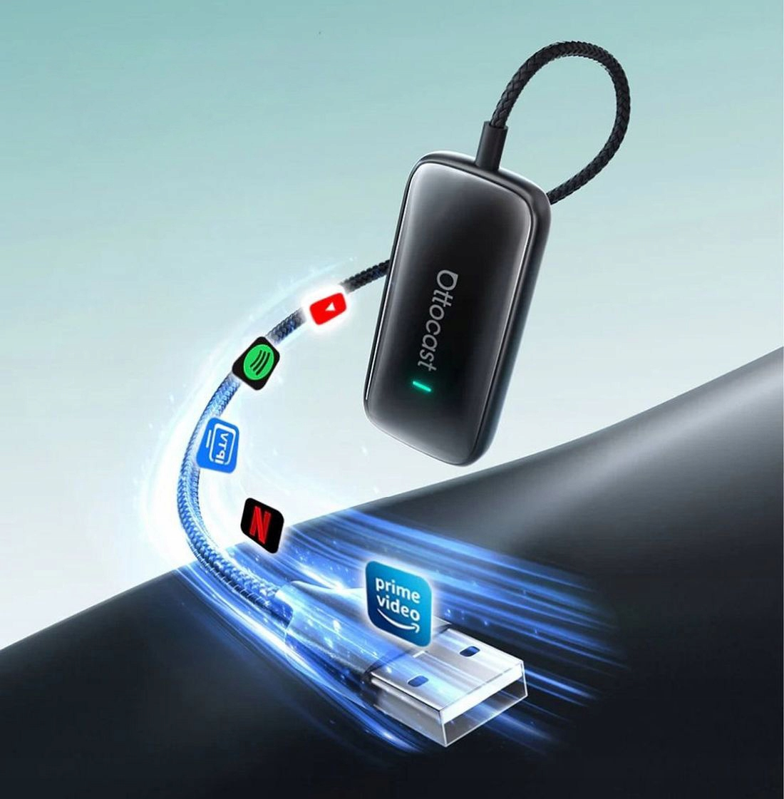 Bežični adapter Carplay / Android Auto Ottocast Play2Video Ultra za Apple iPhone / Android Series CA515-T