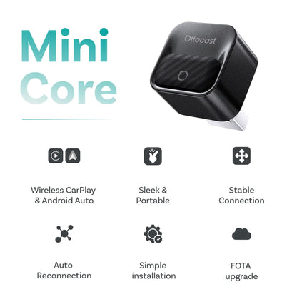 Bežični adapter Carplay / Android Auto Ottocast Mini Pico Style B za Apple iPhone / Android Series CA525-T3