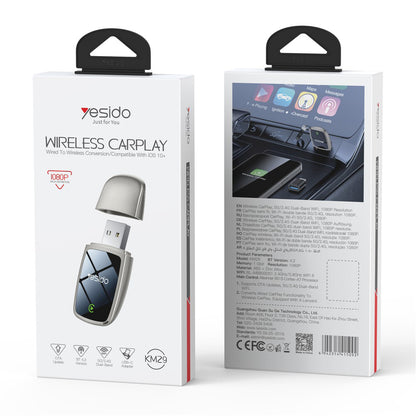 Bežični Carplay adapter Yesido KM29 za Apple iPhone seriju