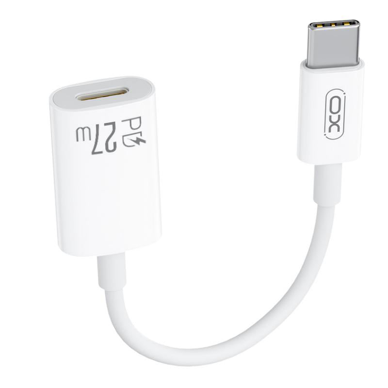Adapter za podatke i punjenje USB-C - Lightning XO Design NB-R268A, Bijeli