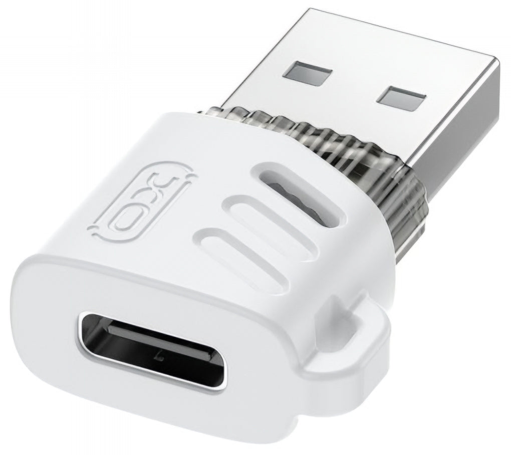 Adapter za podatke i punjenje USB-C - USB-A XO Design NB256D, Bijeli