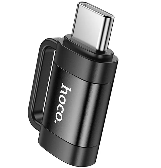 Adapter za podatke i punjenje Lightning - USB-C HOCO UA31E, Crni