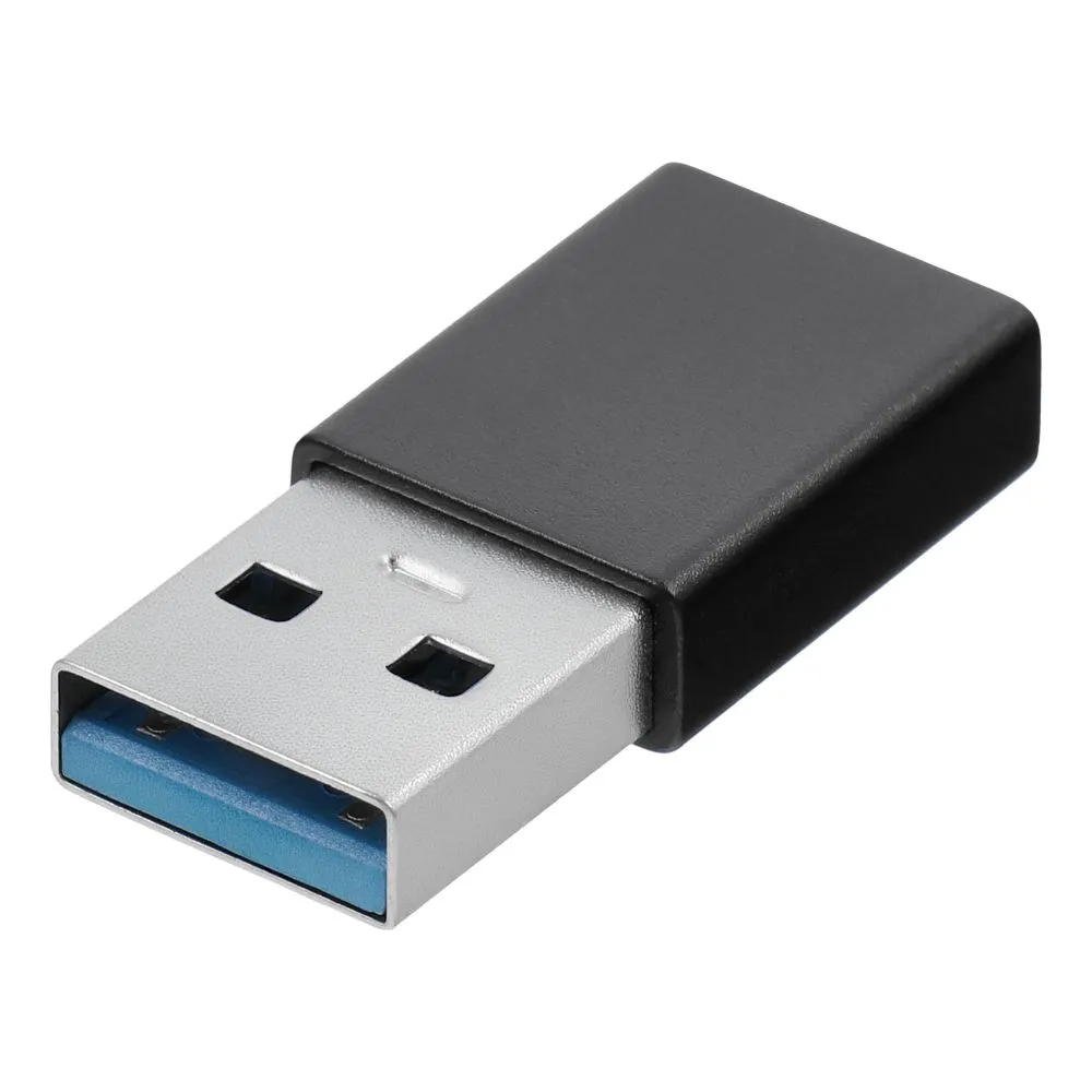 USB-C - USB-A Blue Star adapter za prijenos podataka i punjenje, crni