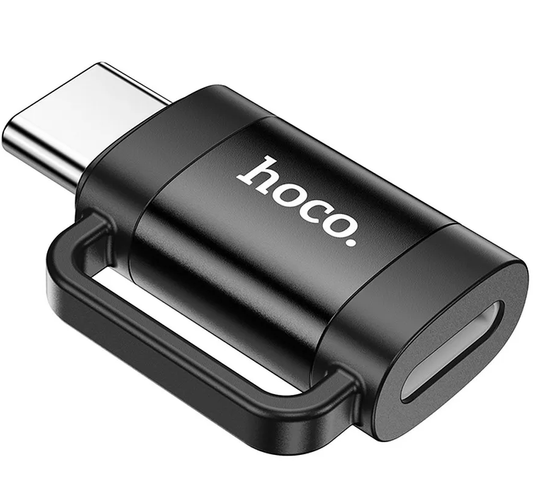 Adapter za podatke i punjenje Lightning - USB-C HOCO UA31E, Crni