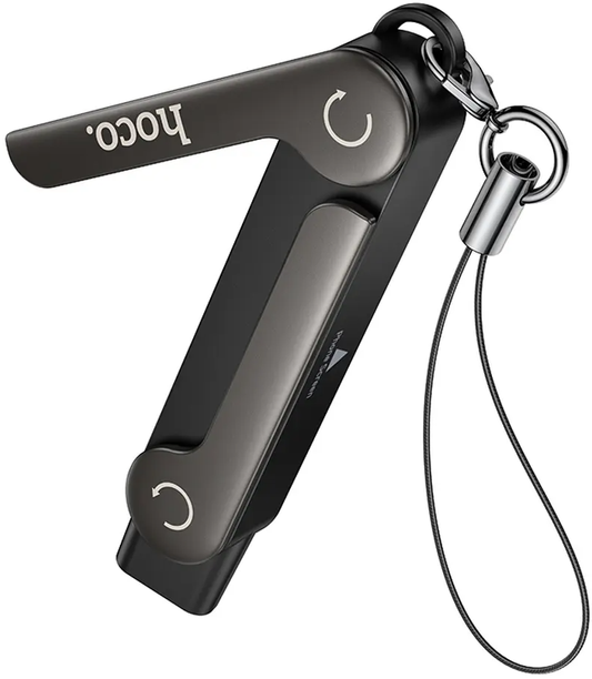 USB-C - USB-C HOCO UA47A adapter za prijenos podataka i punjenje, crni
