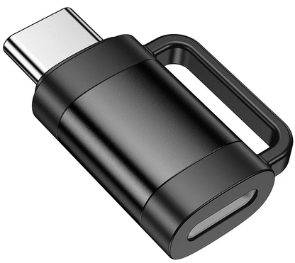 Adapter za podatke i punjenje Lightning - USB-C HOCO UA31E, Crni