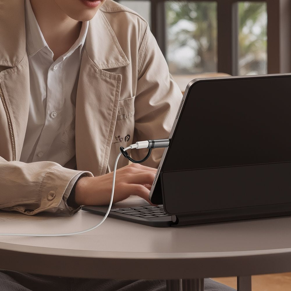 Adapter za podatke i punjenje Lightning - USB-C McDodo OT-0180 Pigeon Display, Crni