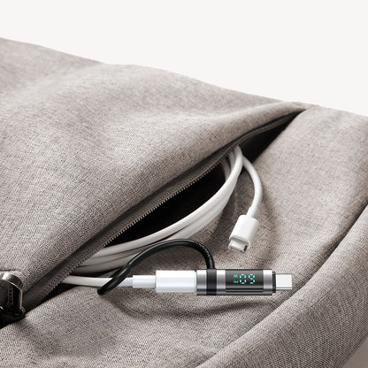 Adapter za podatke i punjenje Lightning - USB-C McDodo OT-0180 Pigeon Display, Crni