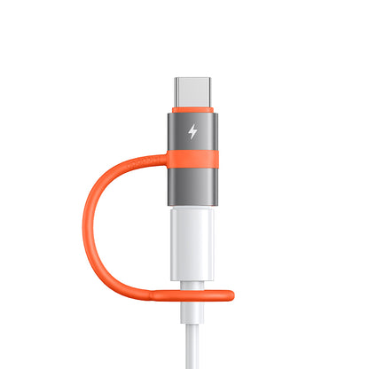 Adapter za podatke i punjenje Lightning - USB-C McDodo OT-5530, Sivi