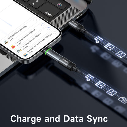 Adapter za podatke i punjenje Lightning - USB-C McDodo OT-6010 Power Off, Crni