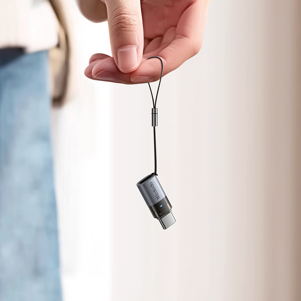 Adapter za podatke i punjenje Lightning - USB-C McDodo OT-7610, Crni