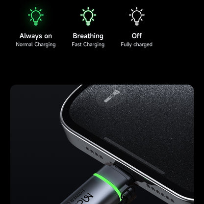 Adapter za podatke i punjenje USB-C - Lightning McDodo OT-2590 Power Off, Crni