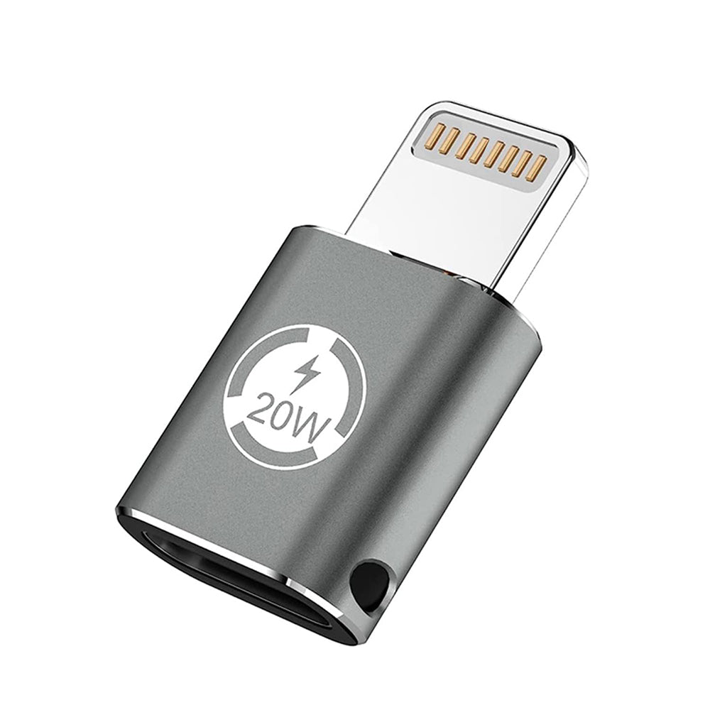 Adapter za podatke i punjenje USB-C - Lightning Techsuit A11 TitanCoreX, Sivi