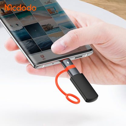 Adapter za podatke i punjenje USB-C - microUSB McDodo OT-3820, Sivi