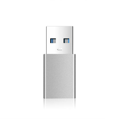 Adapter za podatke i punjenje USB-C - USB-A Fixed, Sivi