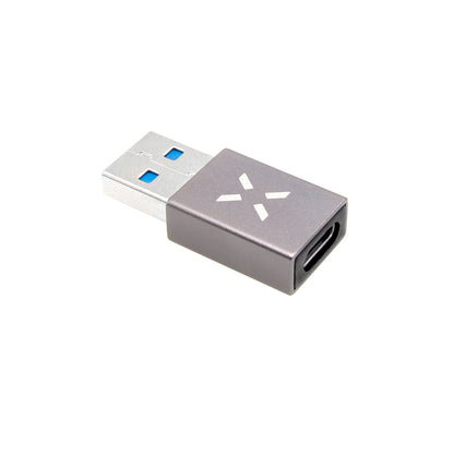 Adapter za podatke i punjenje USB-C - USB-A Fixed, Sivi
