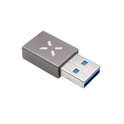 Adapter za podatke i punjenje USB-C - USB-A Fixed, Sivi