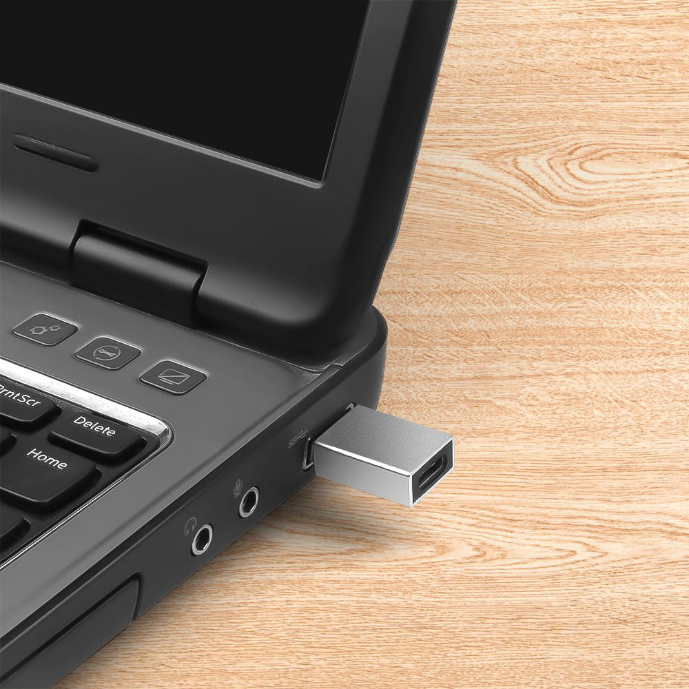 Adapter za podatke i punjenje USB-C - USB-A Fixed, Sivi