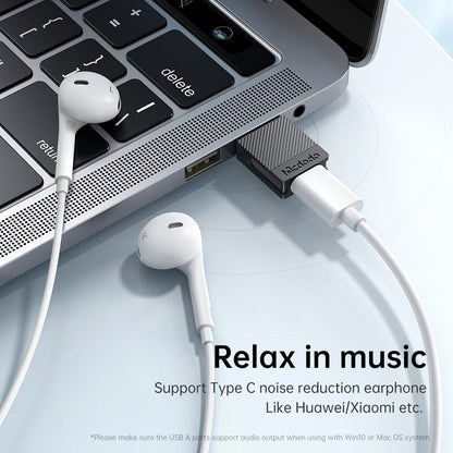 Adapter za podatke i punjenje USB-C - USB-A McDodo OT-6970, Crni