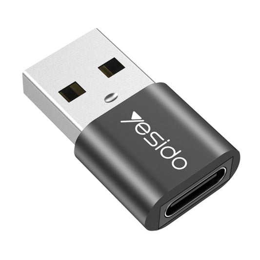 Adapter za podatke i punjenje USB-C - USB-A Yesido GS09, Crni