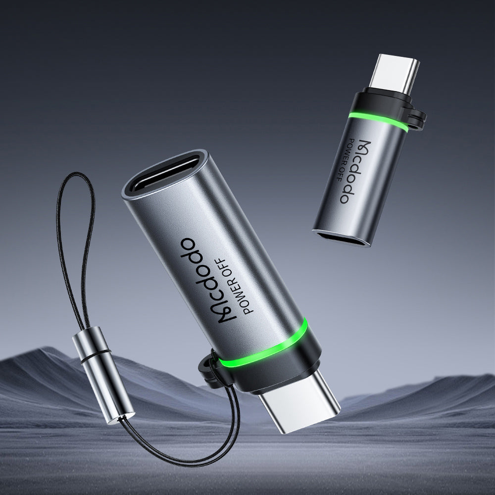 Adapter za podatke i punjenje USB-C - USB-C McDodo OT-2450 Power Off, Crni