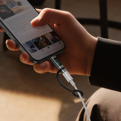 Adapter za podatke i punjenje USB-C - USB-C McDodo OT-2620 Pigeon Display, Crni