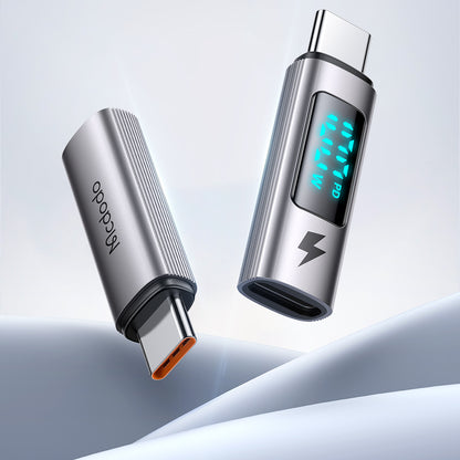 Adapter za podatke i punjenje USB-C - USB-C McDodo OT-6090 Wales Display, Crni