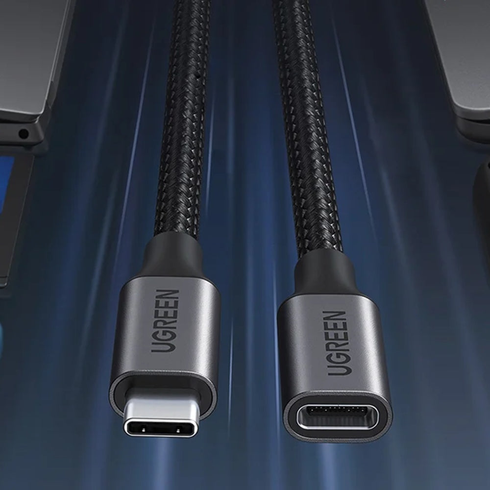 Produžni kabel USB-C UGREEN US372 (45191), 1m, Crni