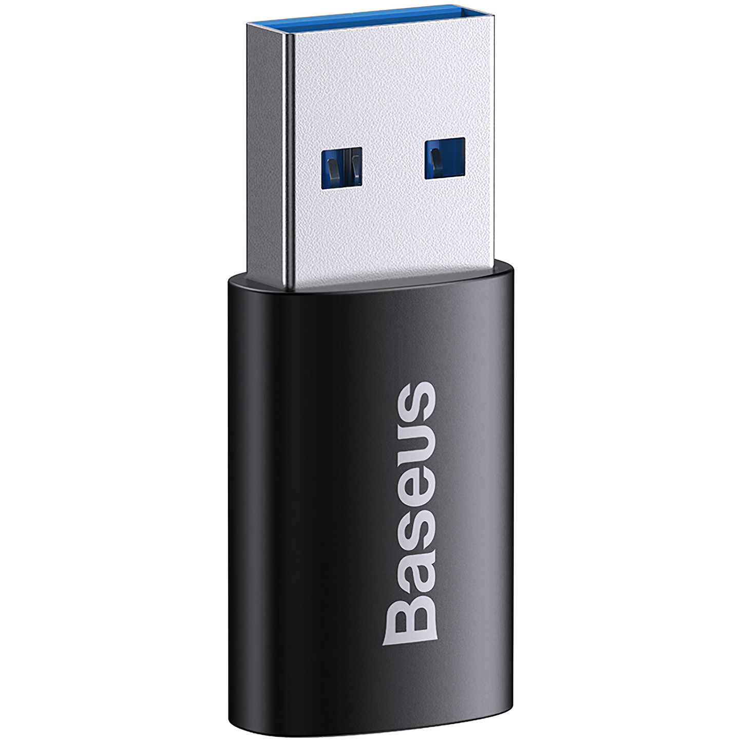 Adapter za prijenos podataka i punjenje USB-C - USB-A Baseus Ingenuity, Crni ZJJQ000101
