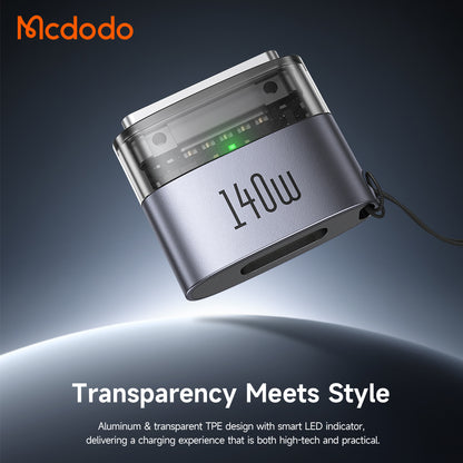 USB-C punjač adapter - MagSafe 3 McDodo OT-8850, Crna