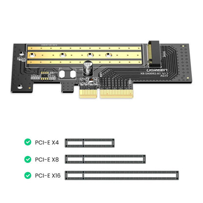 Adapter sučelja SSD UGREEN CM302 (70503), NVMe M.2 - PCIe 3.0 X4