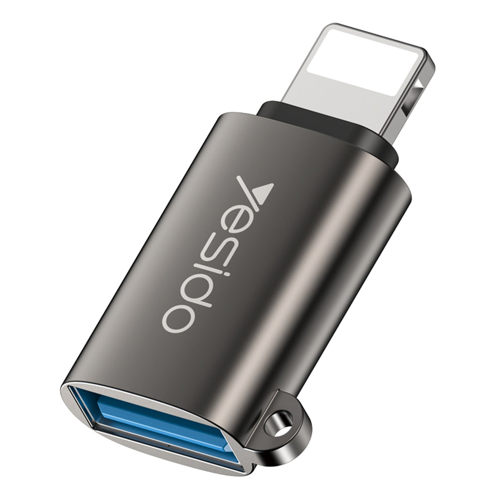 OTG adapter Lightning - USB-A Yesido GS14, Crni