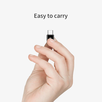 Adapter za prijenos podataka i punjenje microUSB - USB-C Baseus, Crni CAMOTG-01