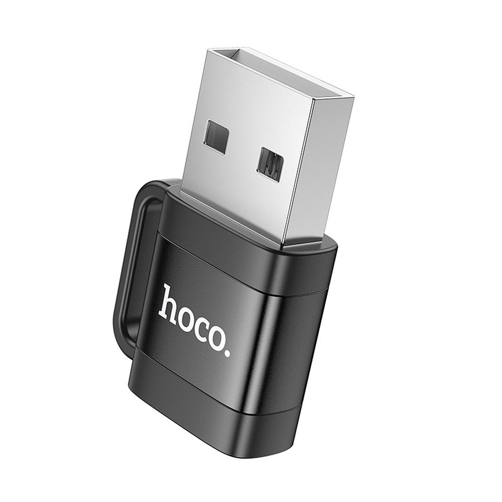 Adapter za podatke i punjenje USB-C - USB-A HOCO UA31D, Crni