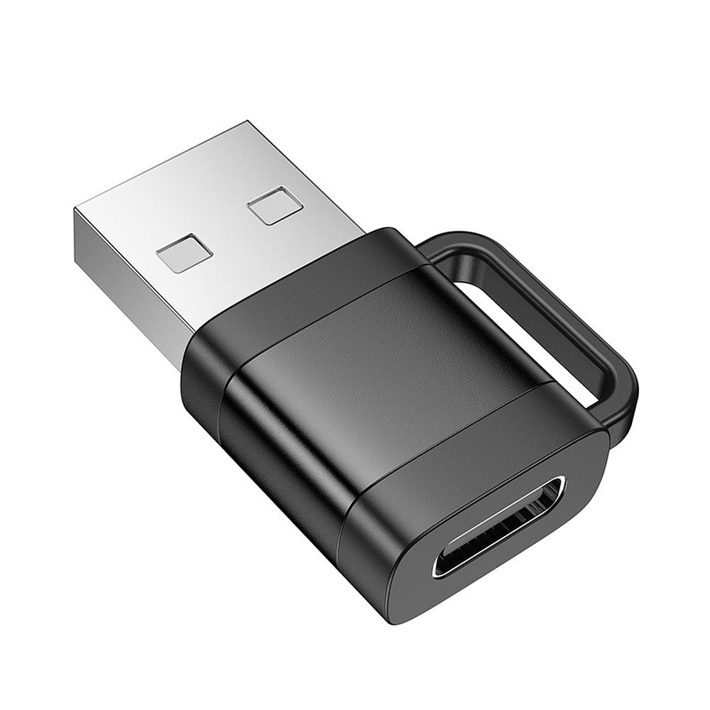 Adapter za podatke i punjenje USB-C - USB-A HOCO UA31D, Crni