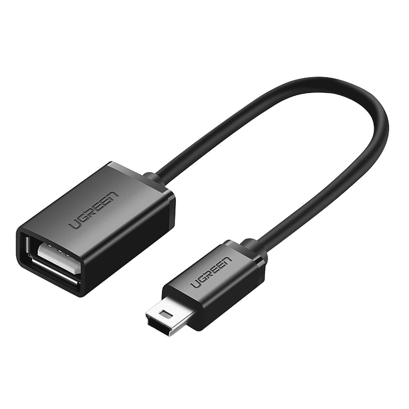 OTG miniUSB - USB-A adapter UGREEN US249, Crni