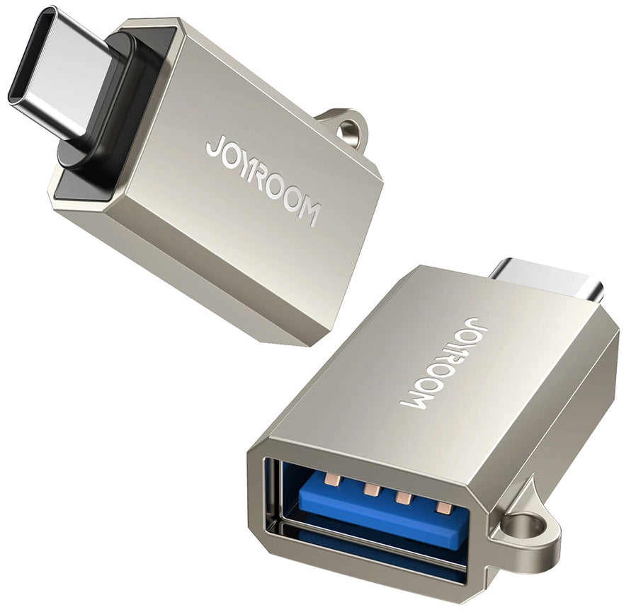 OTG adapter USB-C - USB-A Joyroom S-H151, Srebrni