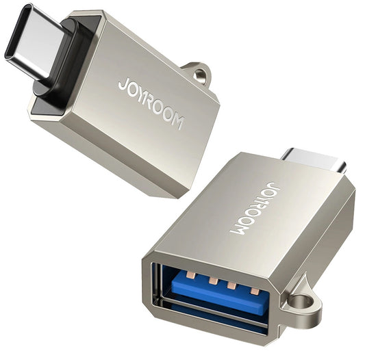 OTG adapter USB-C - USB-A Joyroom S-H151, Srebrni