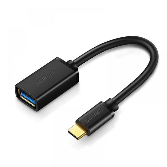OTG adapter USB-C - USB-A UGREEN US154, Crni