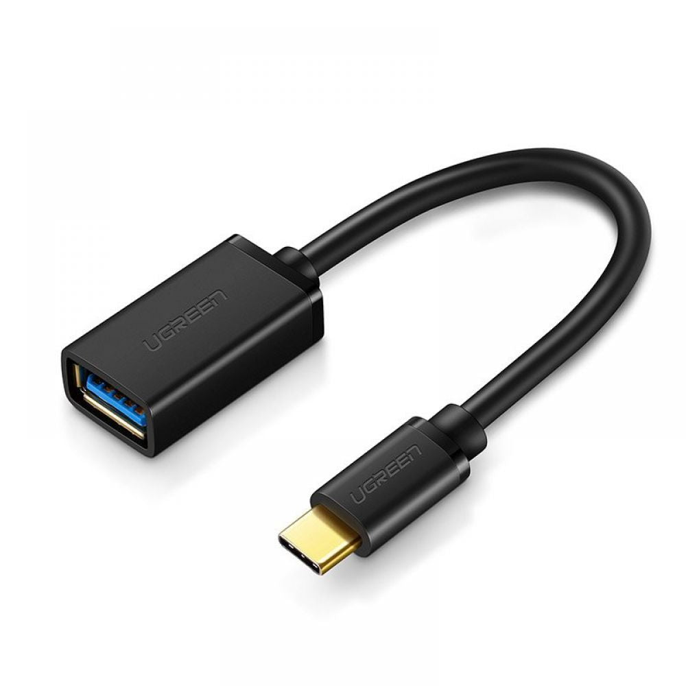 OTG adapter USB-C - USB-A UGREEN US154, Crni
