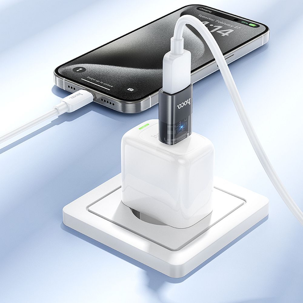 OTG adapter USB-C - USB-A HOCO UA36B, Crni