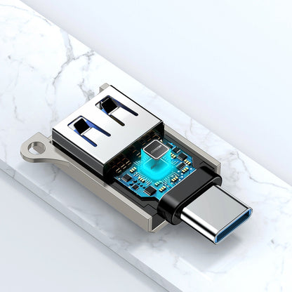 OTG adapter USB-C - USB-A Joyroom S-H151, Srebrni