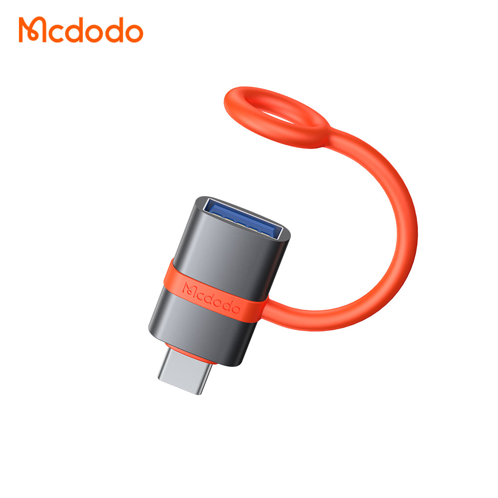 OTG adapter USB-C - USB-A McDodo OT-3810, Sivi