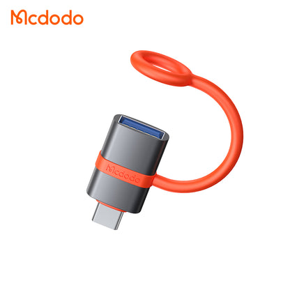 OTG adapter USB-C - USB-A McDodo OT-3810, Sivi