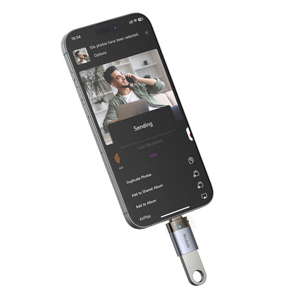 OTG adapter USB-C - USB-A McDodo OT-7400, Crni