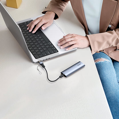 Adapter za podatke i punjenje USB-C - USB-A McDodo OT-7580, Crni