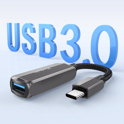 OTG adapter USB-C - USB-A / USB-C McDodo CA-2830, Sivi
