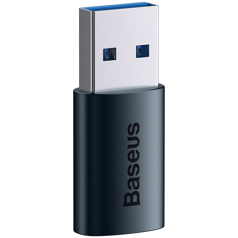 Adapter za prijenos podataka i punjenje USB-C - USB-A Baseus Ingenuity, Plavi ZJJQ000103