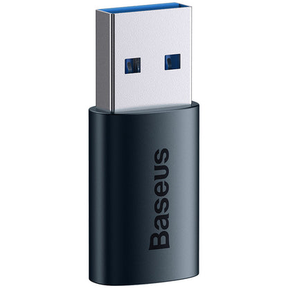 Adapter za prijenos podataka i punjenje USB-C - USB-A Baseus Ingenuity, Plavi ZJJQ000103