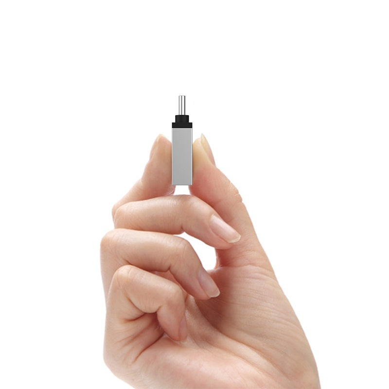 OTG adapter USB-A - USB-C Borofone BV3, Srebrni